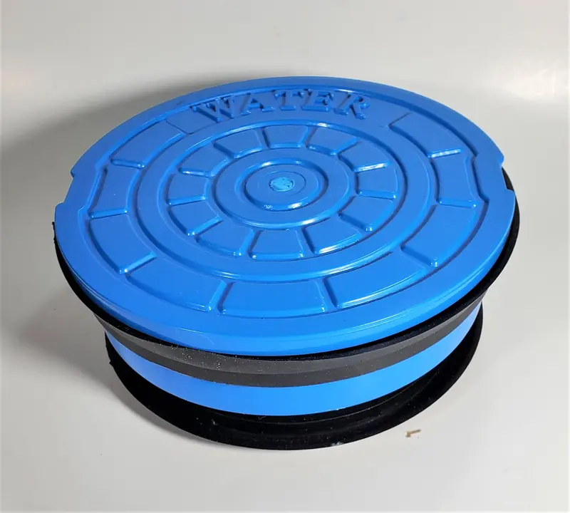 Quiet Non-Pop Polymer Valve Box Lid – Secure, Radio-Friendly Design 1