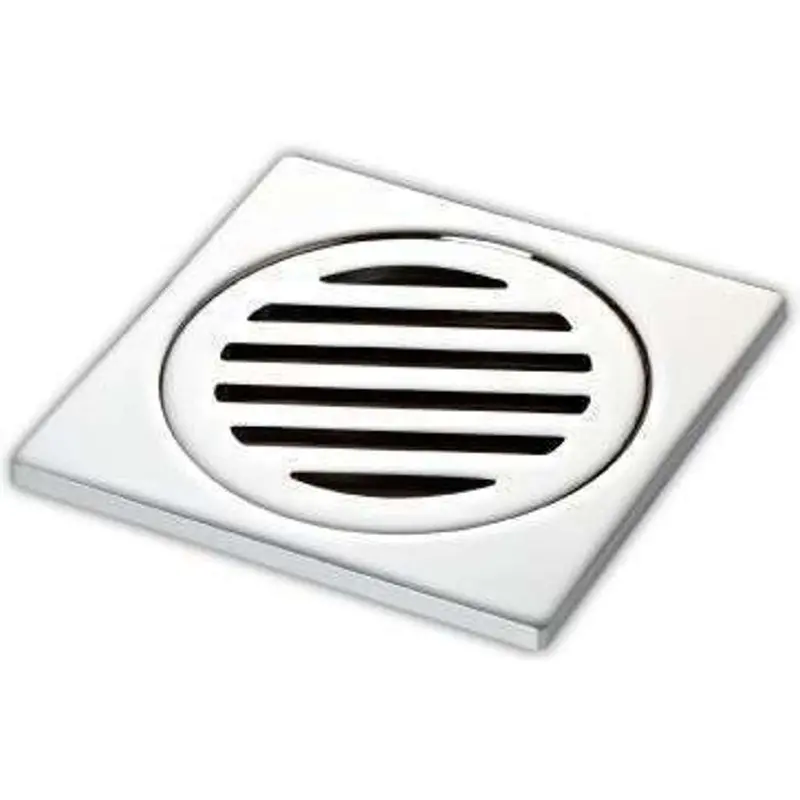 Ram Cup-Style Square Floor Waste – 50Mm, Chrome Plated 1