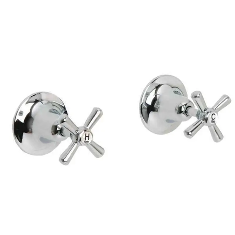 Ram Dorset Wall-Mount Stop Valve With Fixings & Flanges 1