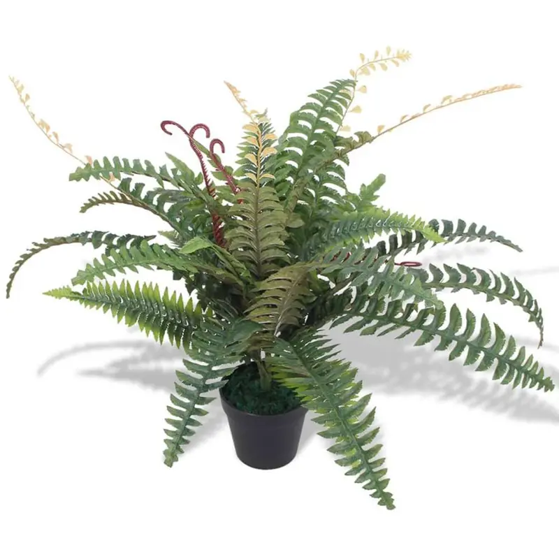 Realistic Artificial Fern Plant – 60Cm Tall, Lush Green Foliage 1