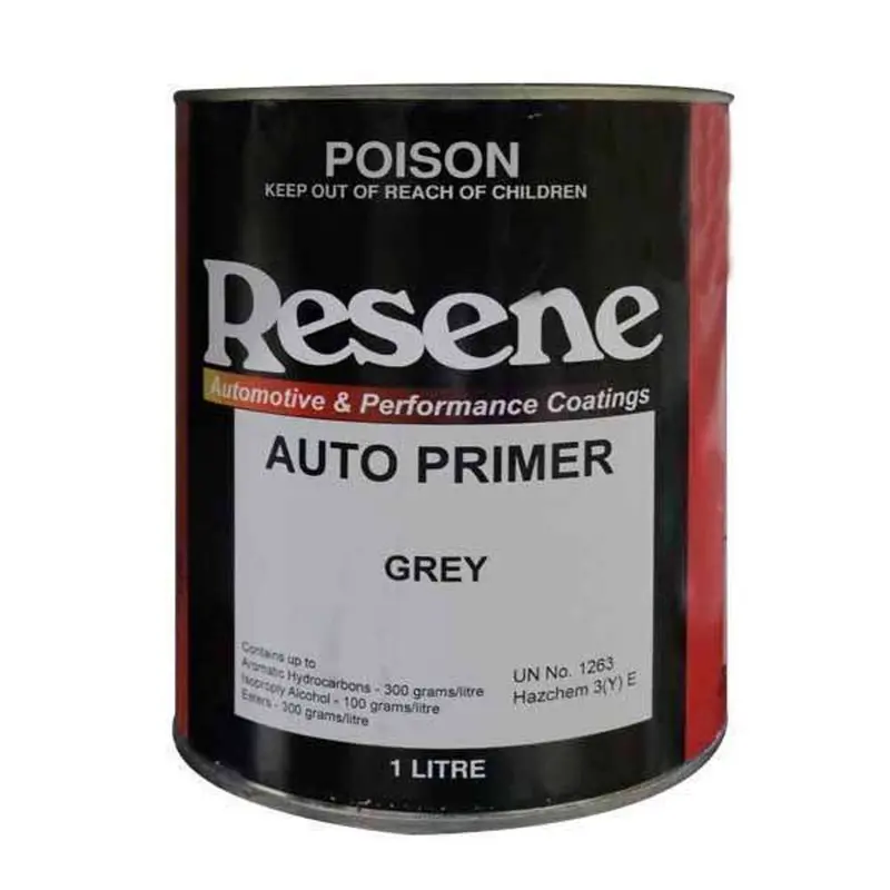 Resene Auto Primer In Grey – 1-Litre Automotive & Metal Surface Primer 1