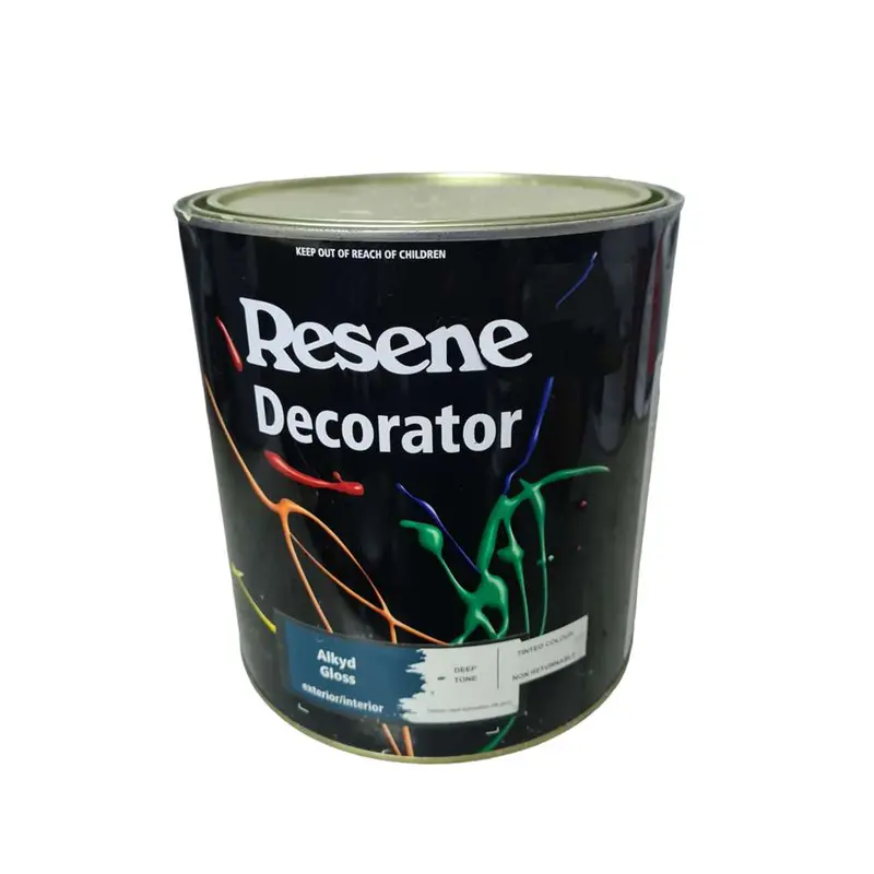 Resene Decorator Gloss Enamel – Deep Tone Option, 4L Rich Colour Coverage 1
