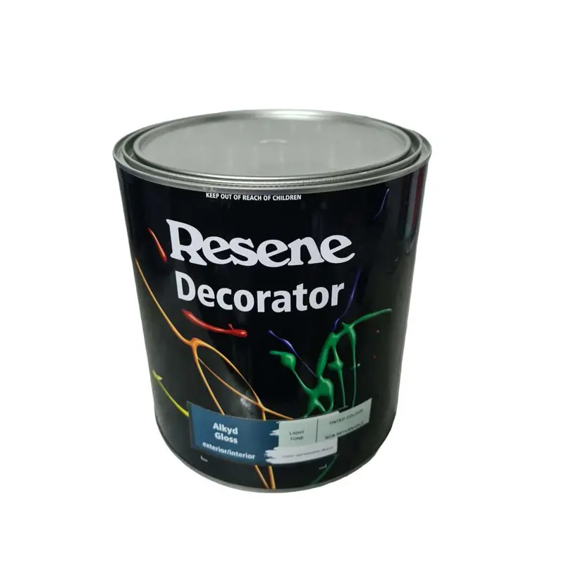 Resene Decorator Gloss Enamel – Light Tone Variant, 4L Reflective Coating 1