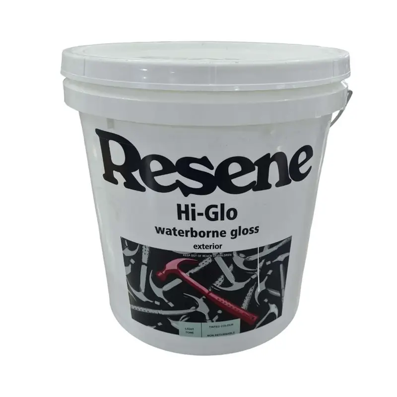 Resene Hi-Glo Gloss Acrylic Paint – Light Tone, 10 Litres 1