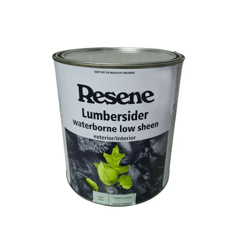 Resene Lumbersider Low-Sheen Acrylic – Light-Tone Exterior Coating, 4 Litres 1