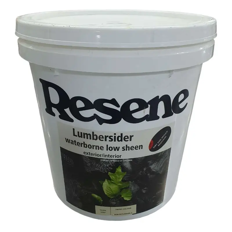 Resene Lumbersider Low-Sheen Acrylic Paint – Clear Tone, 10L Can 1