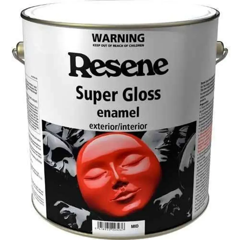 Resene Super Gloss Enamel Paint – Mid-Tone Shade, 4 Litre 1