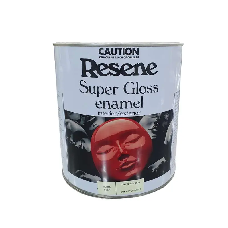 Resene Super Gloss Enamel – Ultra Deep Tone, 4-Litre Can 1