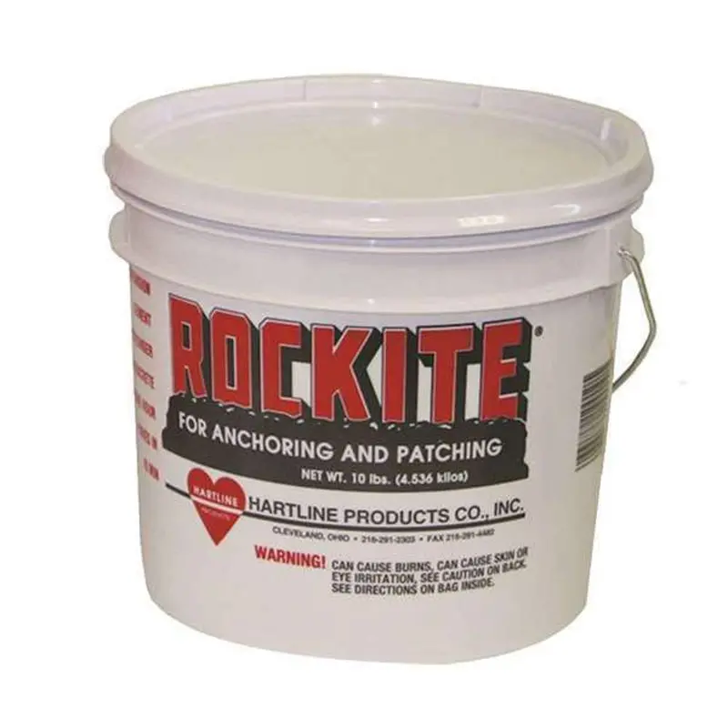 Rockite Fast-Setting Expansion Cement – 4.536Kg (10 Lb) Bag For Crack Repair & Anchoring 1