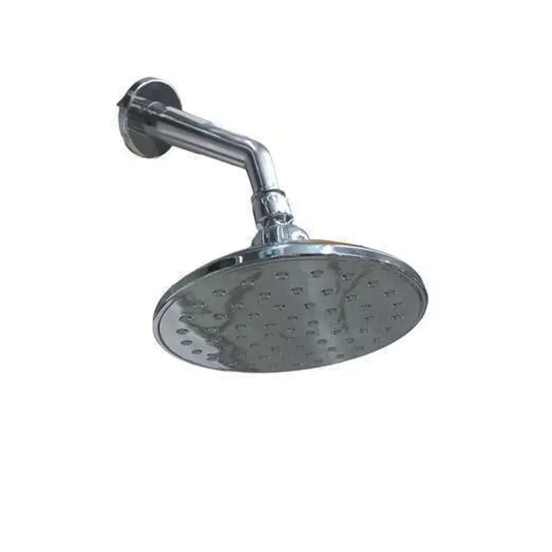 Round Shower Head With Arm And Flange – 6-Inch, Chrome Plated (Shine Series) 1