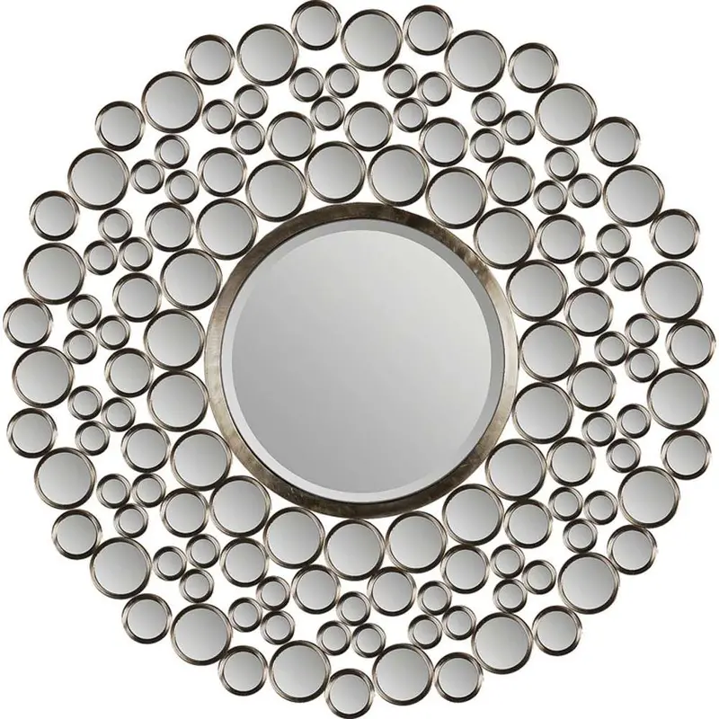 Round Wall Mirror – 63 Cm Diameter, Modern Frameless Design 1