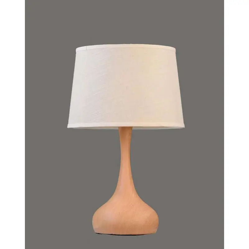 Rustic Brown Ceramic Table Lamp 1