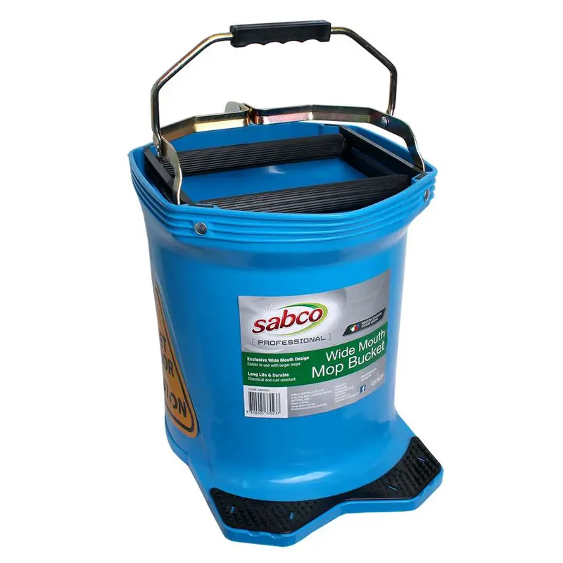 Sabco 16L Blue Wide-Mouth Mop Bucket 1
