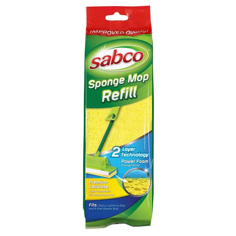 Sabco Lightning Sponge Mop Refill – Single Pack 1