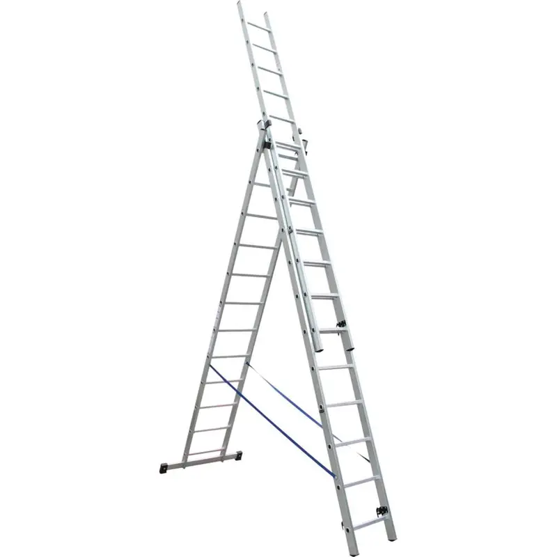 Sanko Aluminum Telescopic Ladder Extension – 3-Tier, 8M Max Height 1