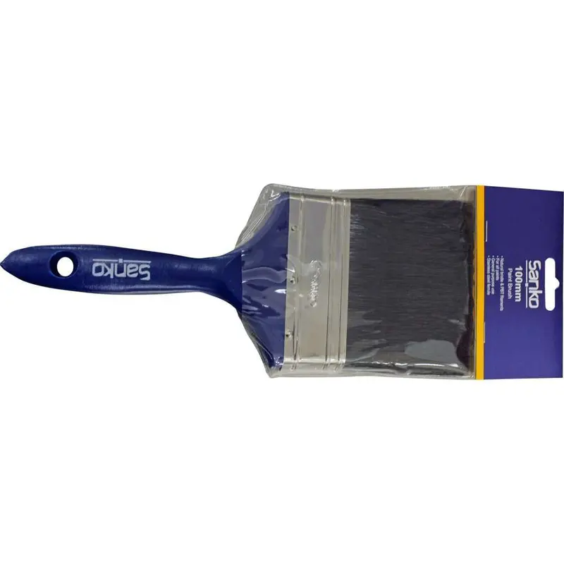 Sanko Wide 100Mm Trade Paint Brush For Fast Coverage 1