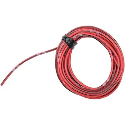 Shindy 14-Awg Colored Oem Wire – 13 Ft, Red/Black – Part 2120-0288 1
