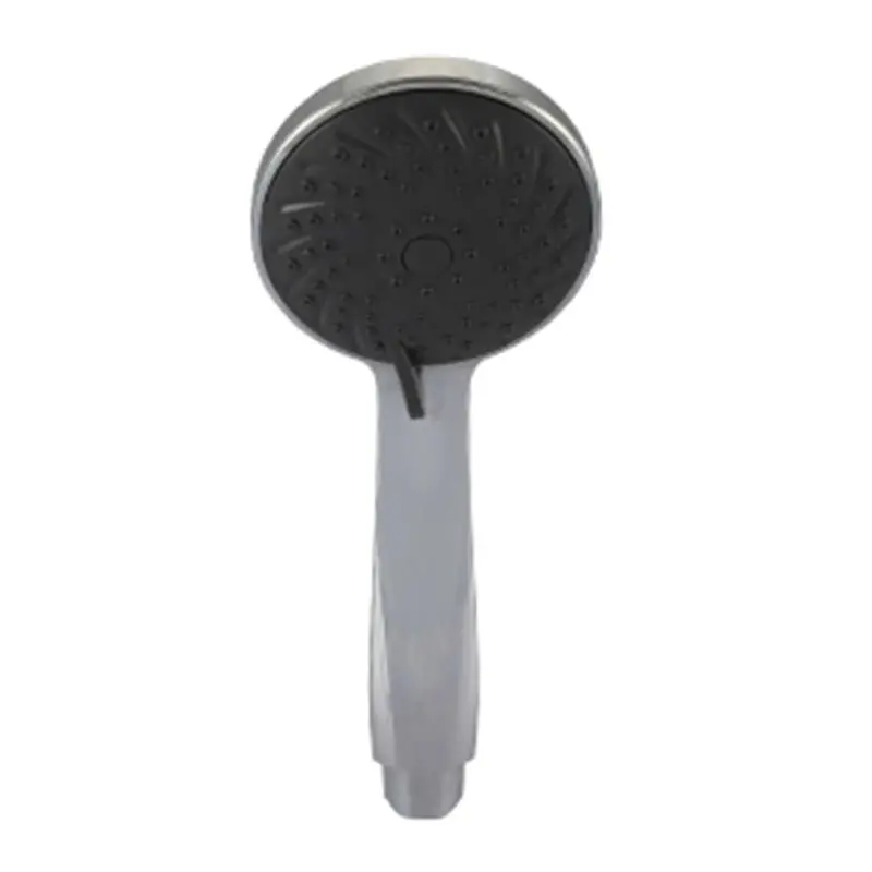 Shine Round Gray Handheld Shower Head 1