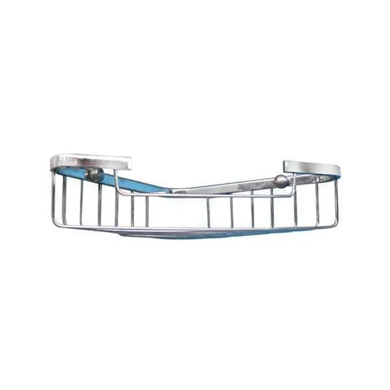 Stainless Steel Corner-Mount Soap Basket – Inox Select Ss202 (21 × 16 × 4.9 Cm) 1