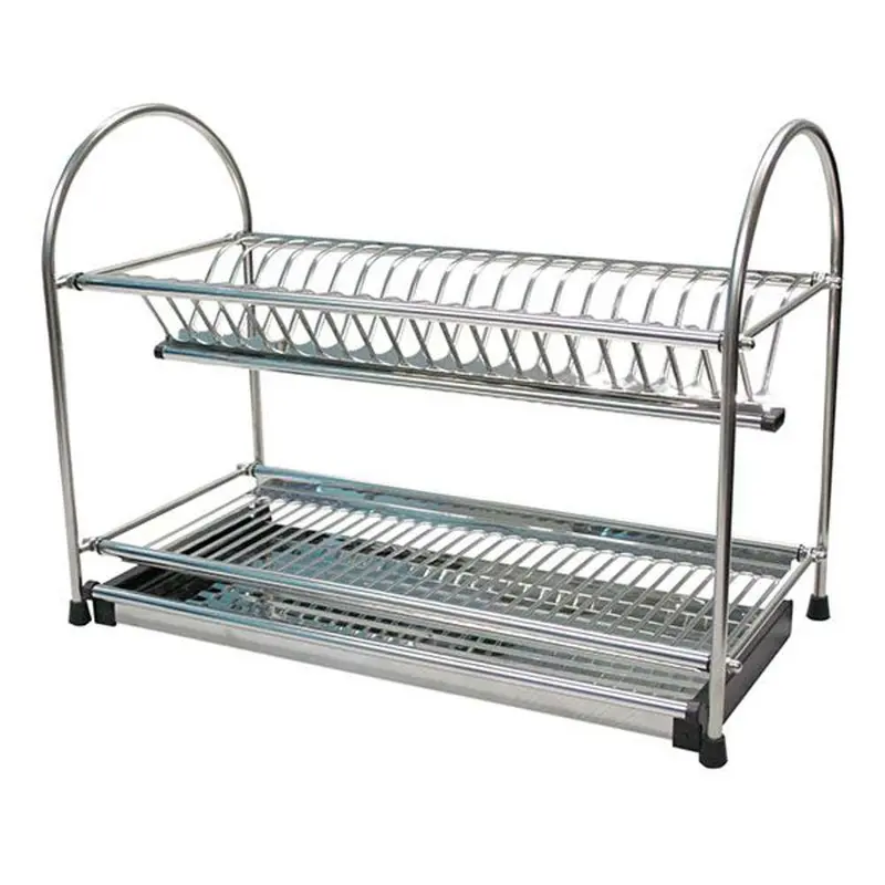 Stainless Steel Dish Drying Rack – Heavy-Duty #2255/1632 Model 1