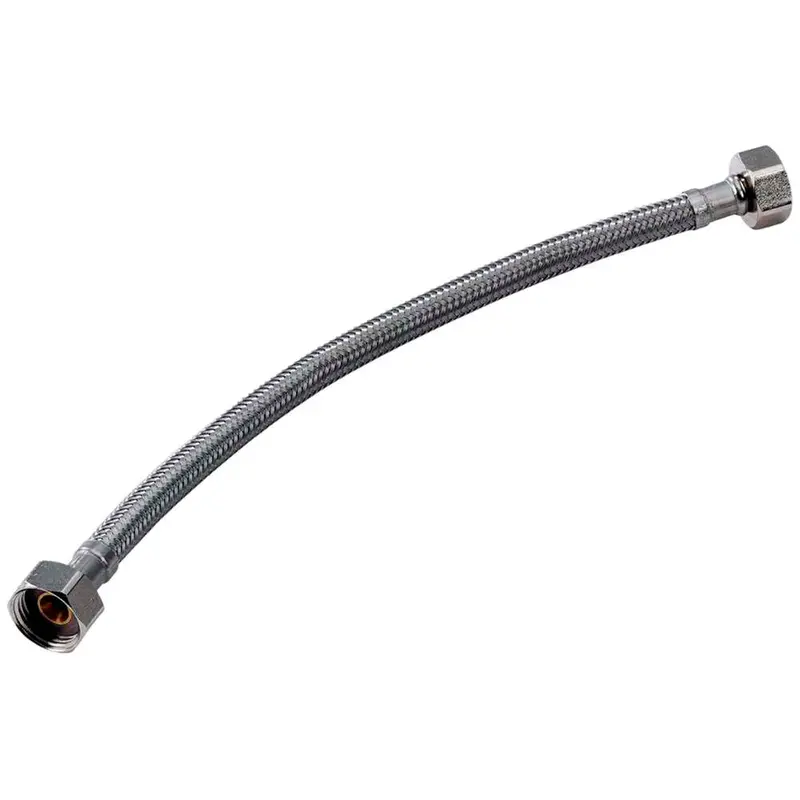 Stainless Steel Flexible Shower Hose – 40Cm, 12Mm Female-Female Fittings 1