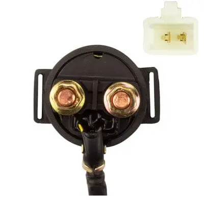 Starter Relay Solenoid – 2-Wire Male Plug – 8-Inch Pigtail Lead – Version 121 1