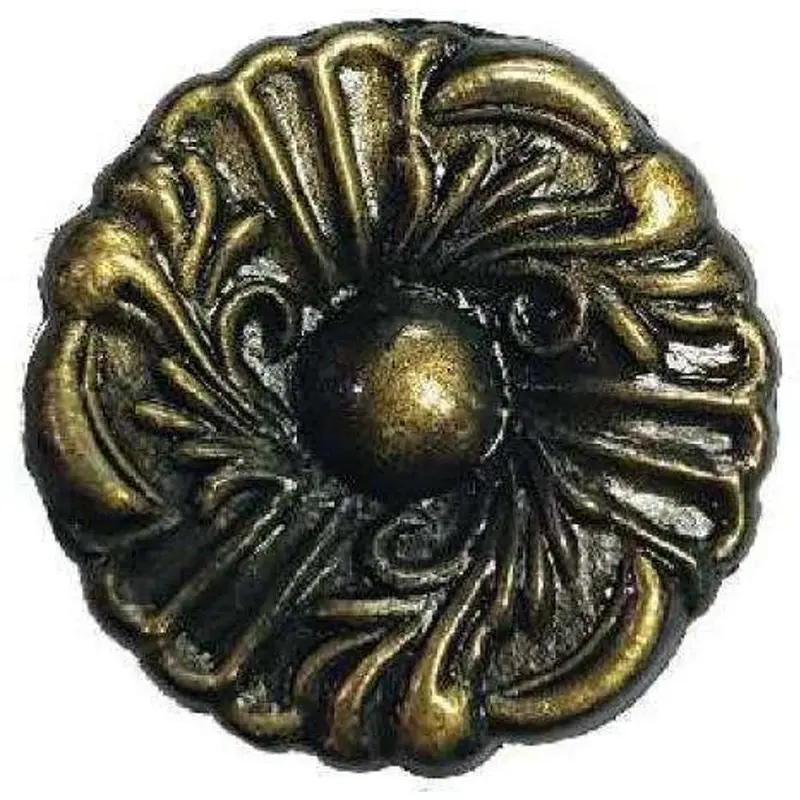 Sun Flower Vintage-Style 36Mm Antique Cabinet Knob 1