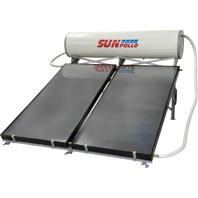 Sunpollo 250L Flat-Plate Solar Water Heater With Sus316 Stainless Tank 1