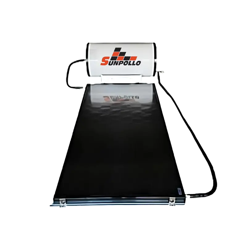 Sunpollo Flat-Plate Solar Water Heater – 150L Sus316 Stainless Steel Tank, High-Efficiency System 1