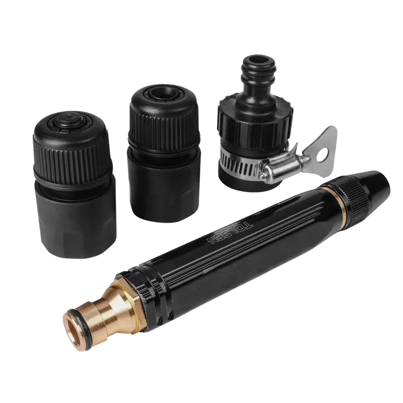 Tolsen 1/2-Inch Pressure Washer Nozzle Kit – 4-Position Adjustable Spray Set 1