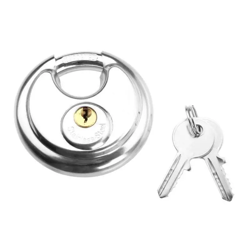 Tolsen 70 Mm Heavy-Duty Disk Padlock With Reinforced Shackle 1