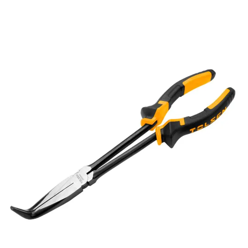 Tolsen 90° Angle Long-Nose Pliers – 280Mm Ergonomic Design 1