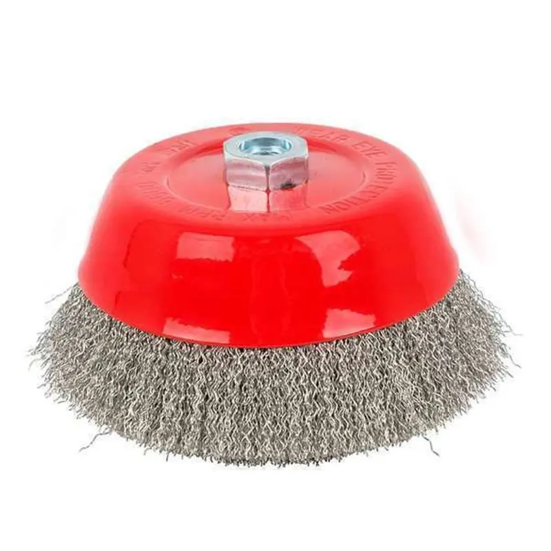 Tp Cup Wire Brush – 14Mm Diameter, 2.00Mm Wire, 4" Shank 1