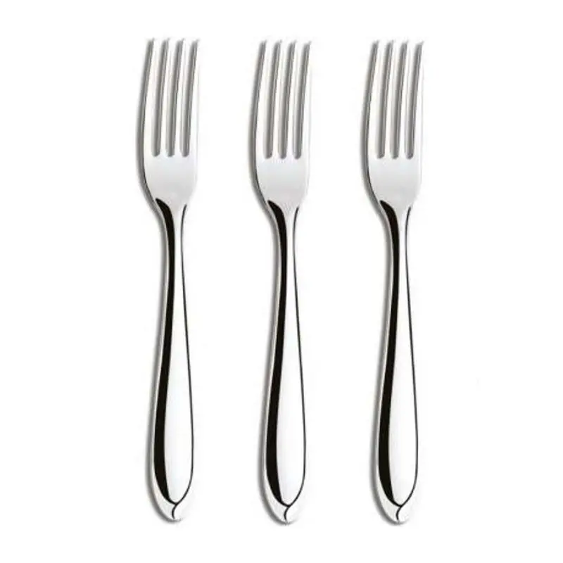 Tramontina Fphila Laguna Stainless Steel Table Fork Set – 3-Piece Formal Cutlery 1