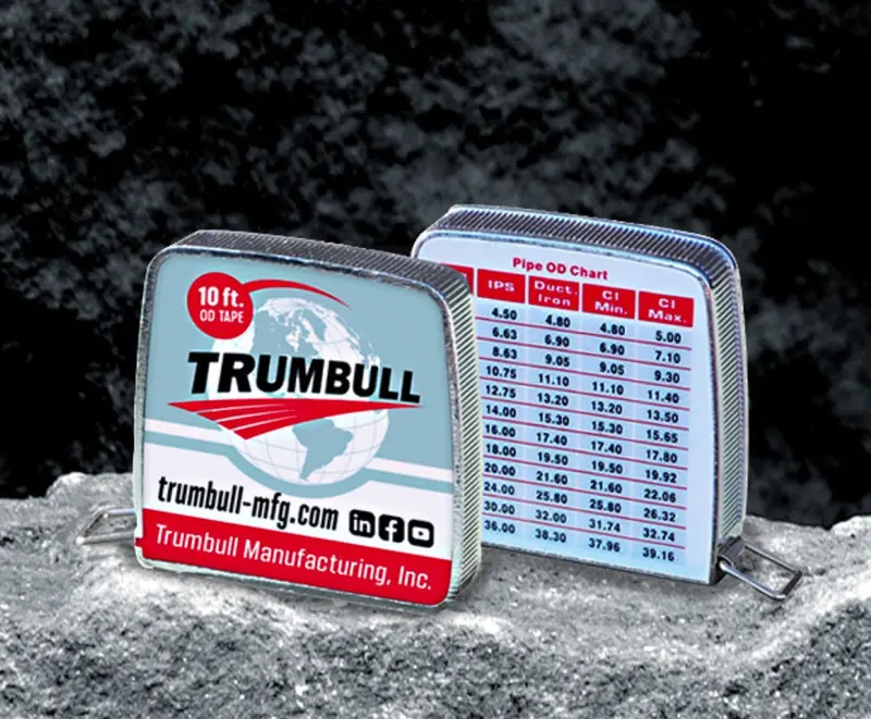 Trumbull Outside Diameter (Od) Pipe Measuring Tape 2