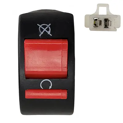Two-Wire Handlebar-Mounted Safety Kill Switch – Gen 20 1