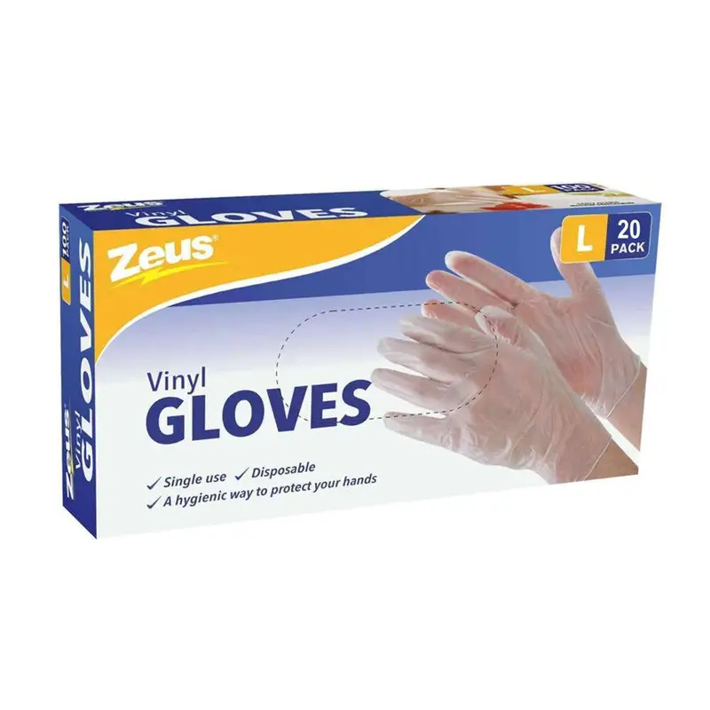 Ubl Disposable Latex-Free Gloves – Large Size, Pack Of 20 1