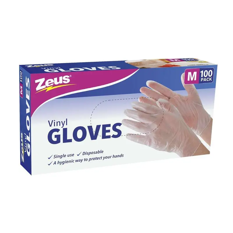 Ubl Disposable Latex-Free Gloves – Size Medium, Pack Of 100 1