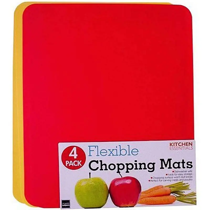 Ubl Premium 4-Piece Non-Slip Chopping Mat Set 1