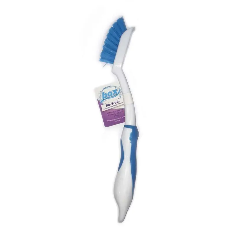 Ubl Tile And Grout Cleaning Brush – Stiff Bristles, Angled Bax Design 1