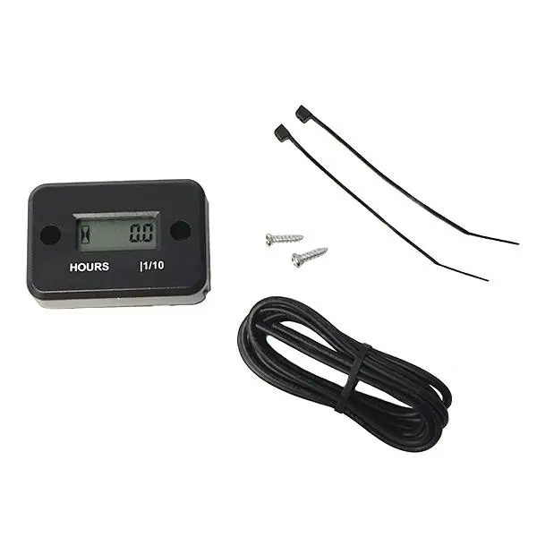 Universal Digital Hour Meter – Lcd Display, 12V–24V Dc Compatible 1