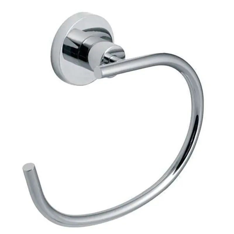 Vado Element Open Chrome Towel Ring – Minimalist Design 1