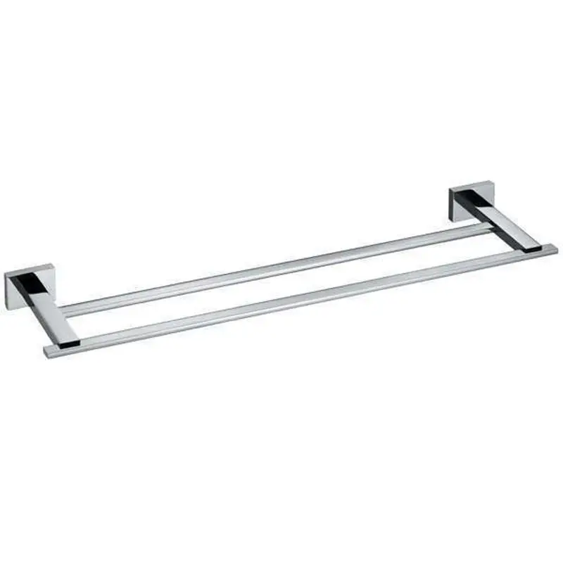 Vado Level Double Towel Rail – 600Mm, Chrome Finish 1