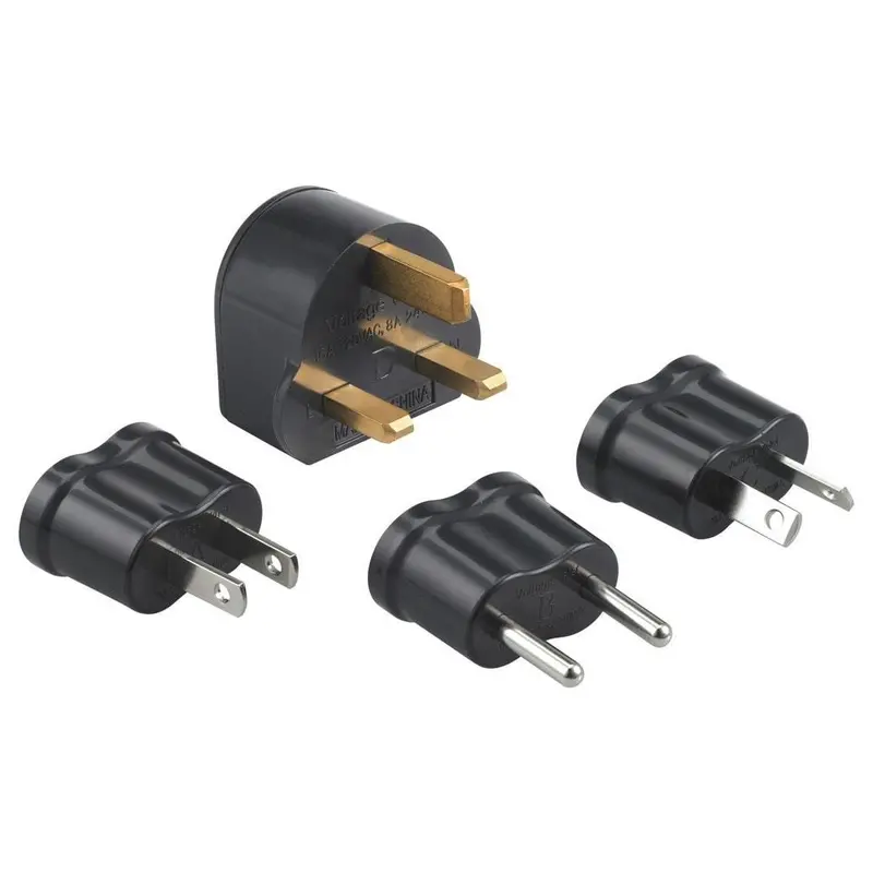 Voltage Valet 4-In-1 Non-Grounded Travel Adapter Set 1