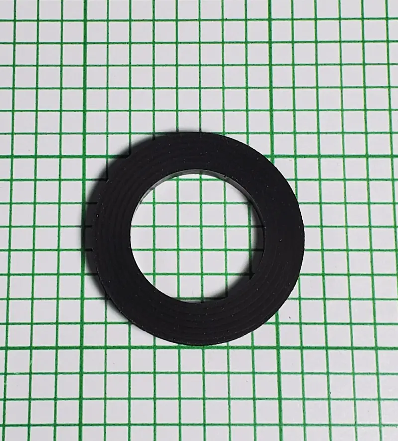 Yoke-End Epdm Gasket For 5/8" × 1/2" Meters – Gt-112, 1/8" Thick 3
