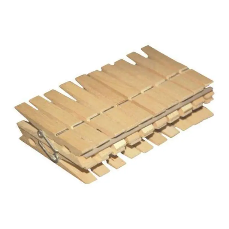 York Natural Wooden Clothespins – Pack Of 20 1
