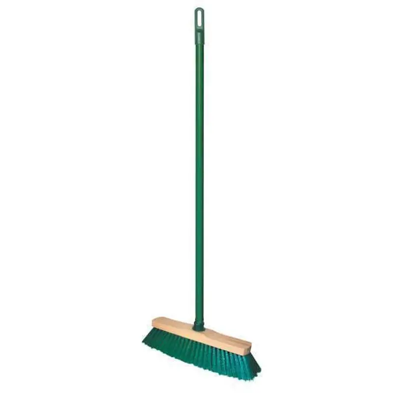 York Sara Broom – Ergonomic 120Cm Wooden Handle With Sturdy Bristles 1