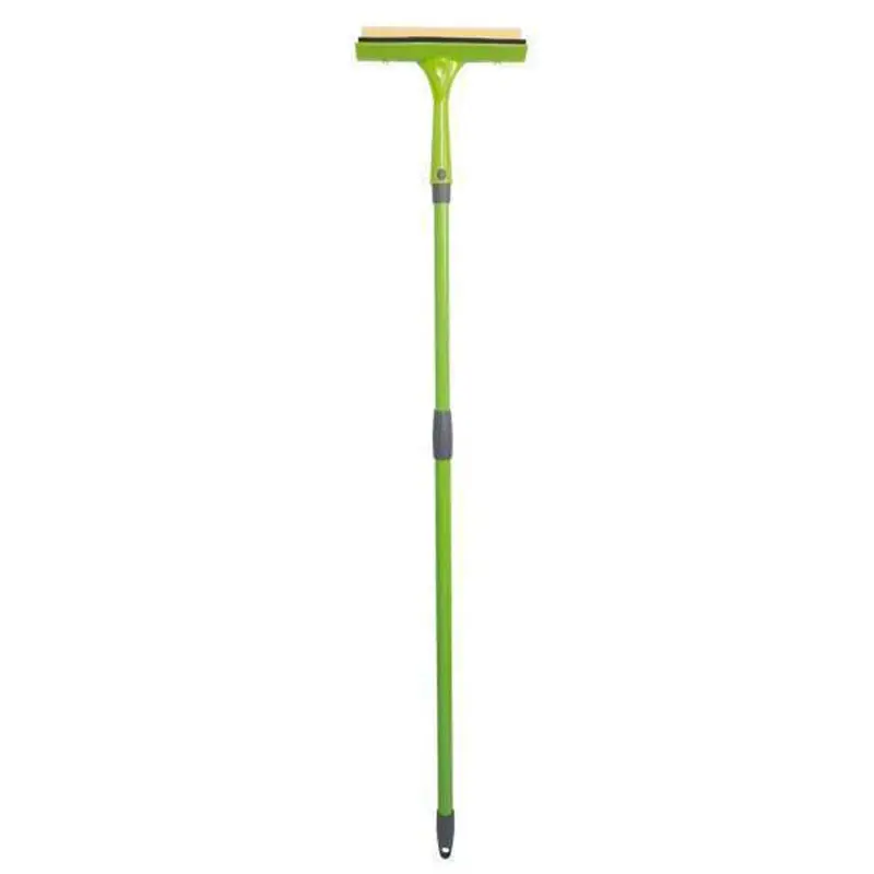 York Window Cleaning Kit – Sponge Squeegee + Telescopic Pole 1