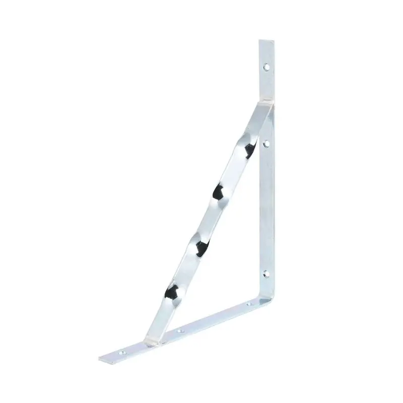 Zenith Zinc-Plated L-Shape Support Bracket – 350 X 300 X 25Mm 1