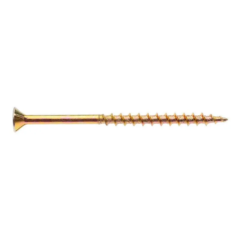 Zenith Zinc-Plated Treated Pine Screw – Square Countersunk, 8–10G × 40Mm (100-Pack) 1